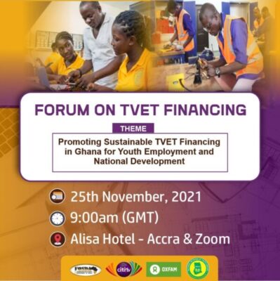 Upcoming: Forum On TVET Financing